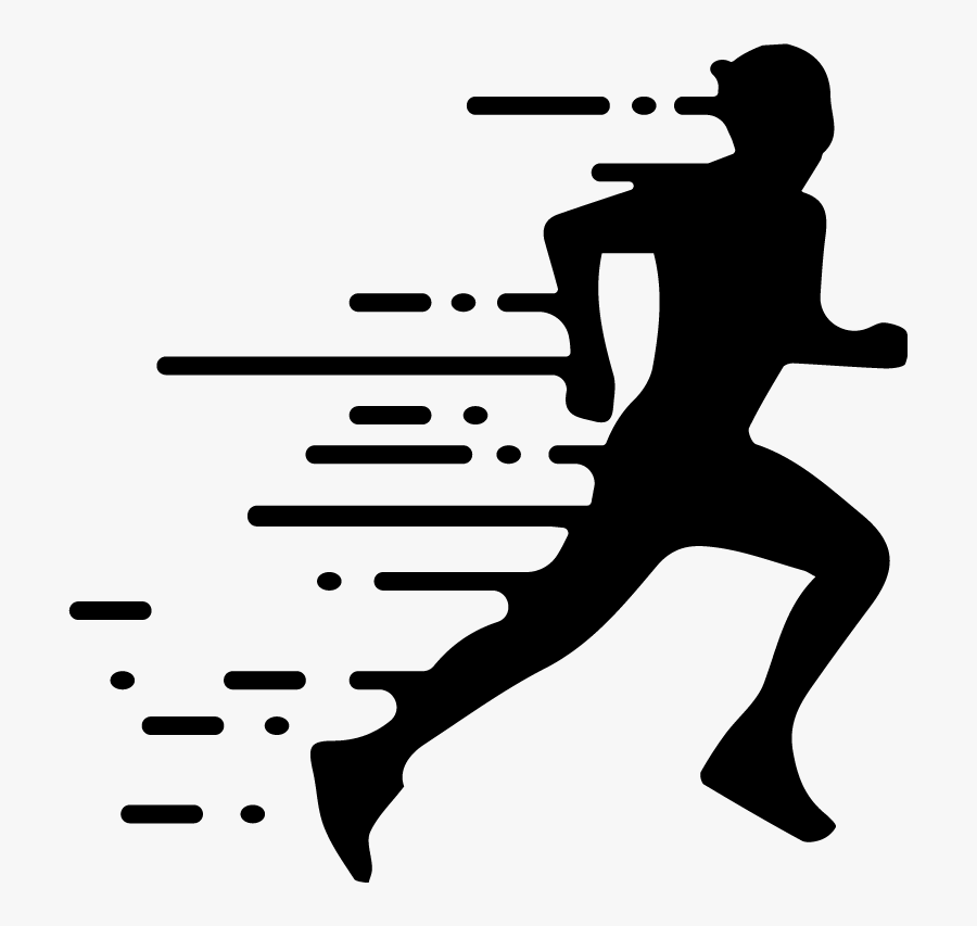 Running Png Logo Clipart , Png Download - Runner Silhouette Png, Transparent Clipart