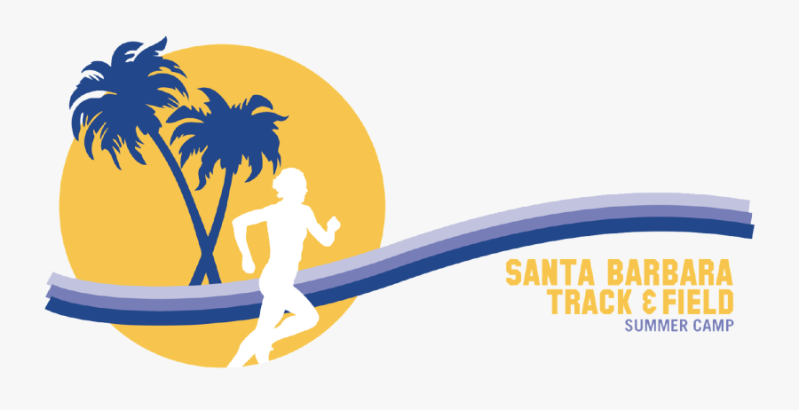 Santa Barbara Track Field - Palm Tree Vector Png, Transparent Clipart