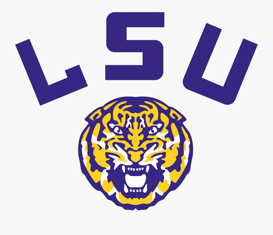 Lsu Tigers Football Tiger Stadium Notre Dame Fighting - Transparent Lsu Logo, Transparent Clipart