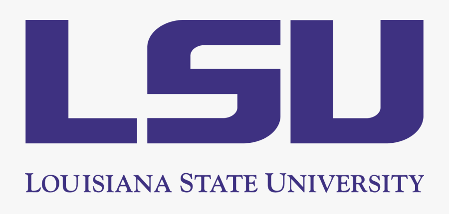 Logo Clipart Lsu - Louisiana State University Baton Rouge Logo, Transparent Clipart