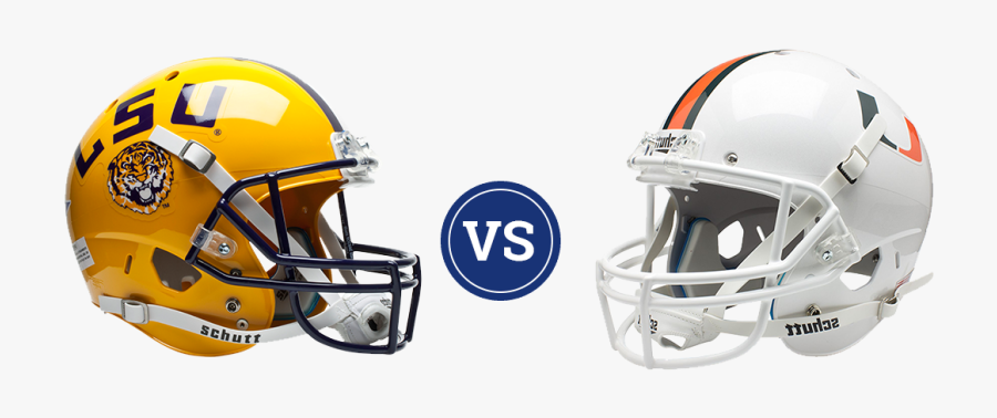 Louisiana Clipart Football Lsu - Lsu Football Vs Miami, Transparent Clipart