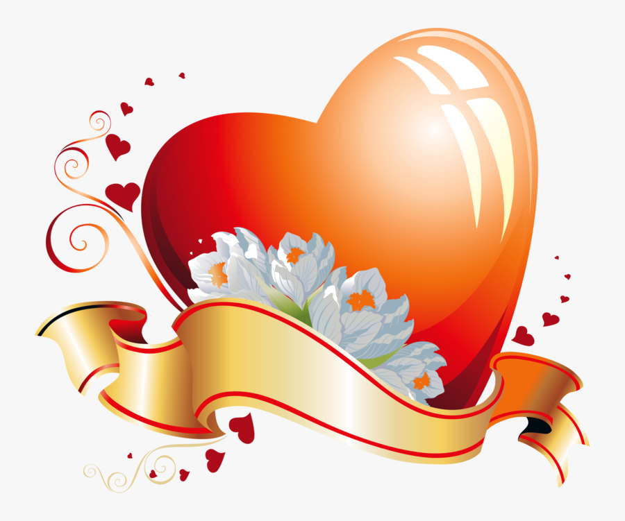 Transparent Orange Heart Clipart - Imagen De La Palabra Amén, Transparent Clipart