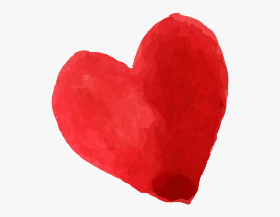 Clipart Hearts Watercolor - Watercolor Heart Clipart, Transparent Clipart