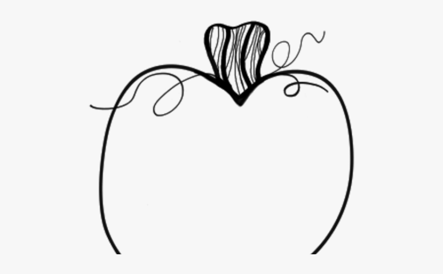 Pumpkins & Cliparts Hearts - Pumpkin Clipart Black And White Transparent, Transparent Clipart