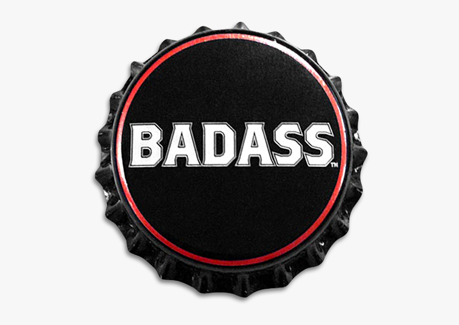 Badass Bottle Cap Chopper - Badass Beer, Transparent Clipart