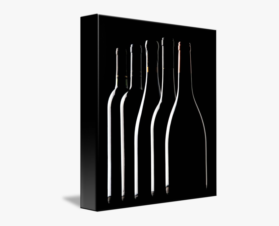 Wine Bottle Silhouette Png - Wine Bottle Silhouette, Transparent Clipart