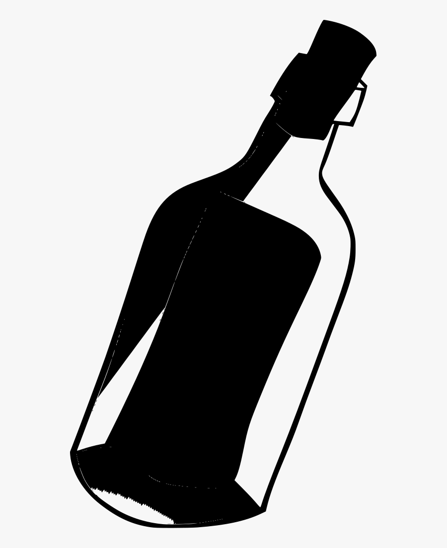 Glass Bottle, Transparent Clipart