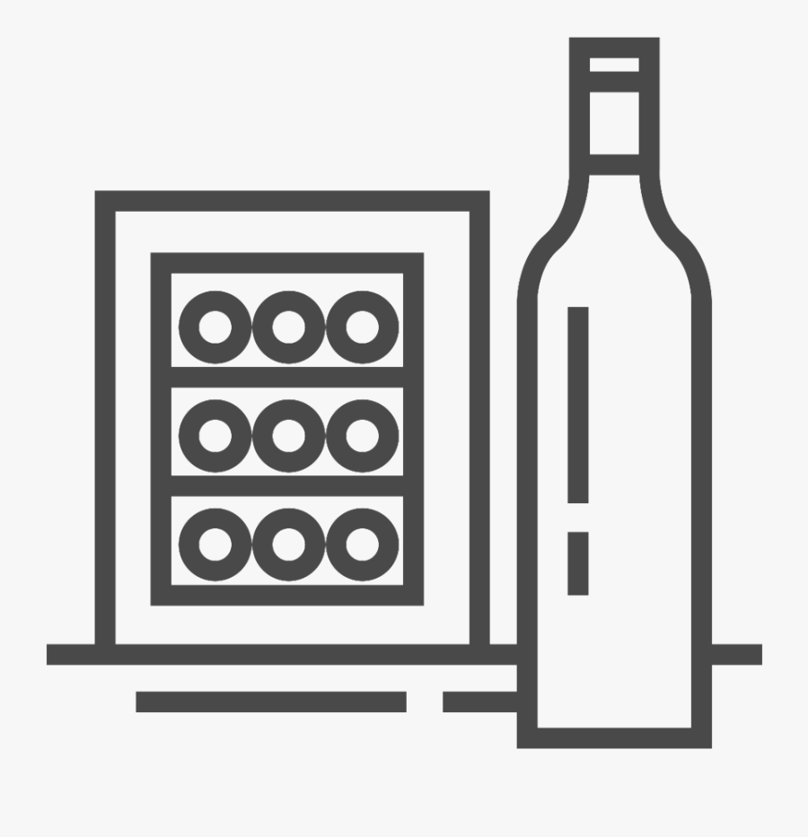 Transparent Wine Glass Icon Png - Wine Cooler Icon, Transparent Clipart