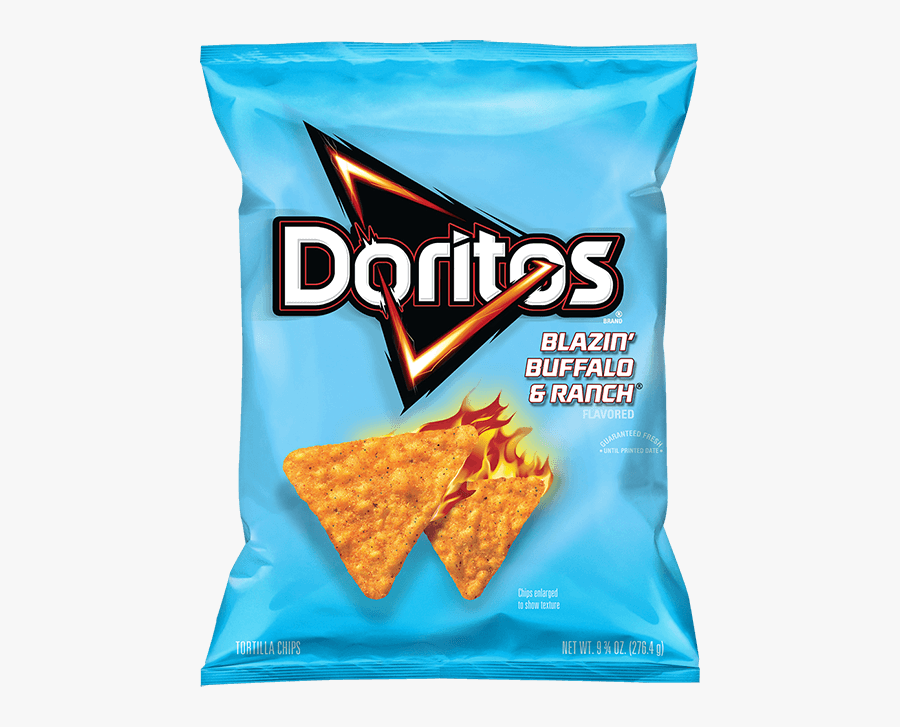 Doritos Png Vector, Clipart, Psd - Doritos Blazin Buffalo Ranch, Transparent Clipart