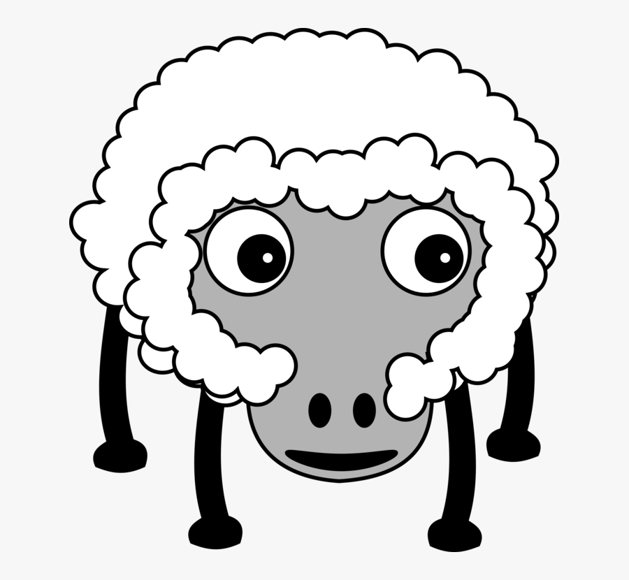 Emotion,art,monochrome Photography - Sheep, Transparent Clipart
