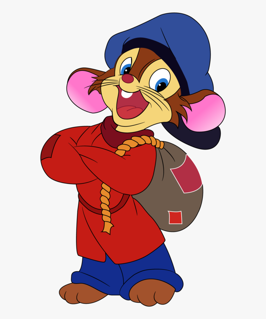 Saturday, 2 P - Fievel Mousekewitz An American Tail, Transparent Clipart