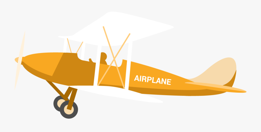 Plane Clipart Png Image - Airplane, Transparent Clipart
