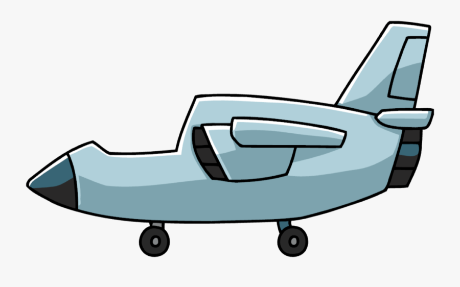 Fighter Clipart Army - Scribblenauts Jet, Transparent Clipart
