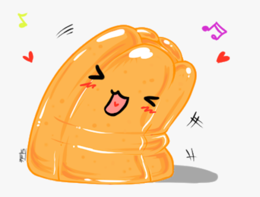 #scjello #jello #kawaii #orange #cute #food #ftestickers - Cute Jello, Transparent Clipart