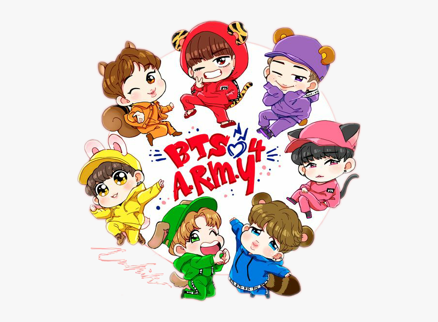 #bts #jhope #jimin #v #jungkook #rapmonster #jin #suga - Ảnh Chibi Của Bts, Transparent Clipart