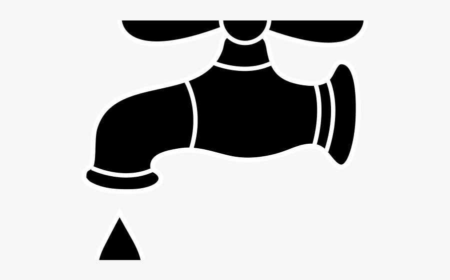 Free Drop Clipart Black And White, Transparent Clipart