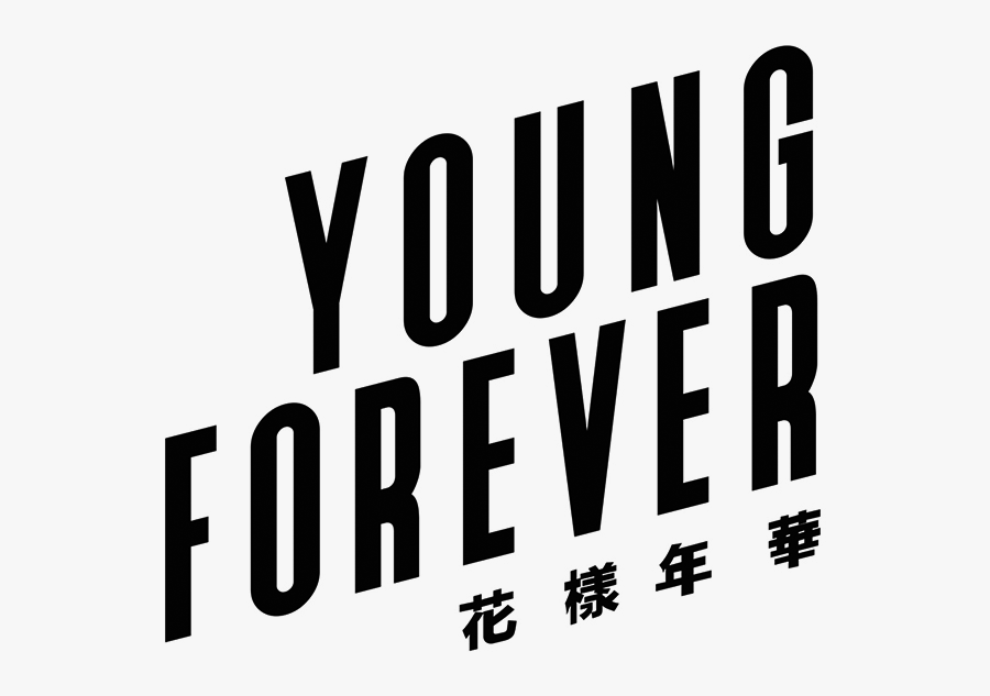 Bts Logo Vector - Young Forever Sticker, Transparent Clipart