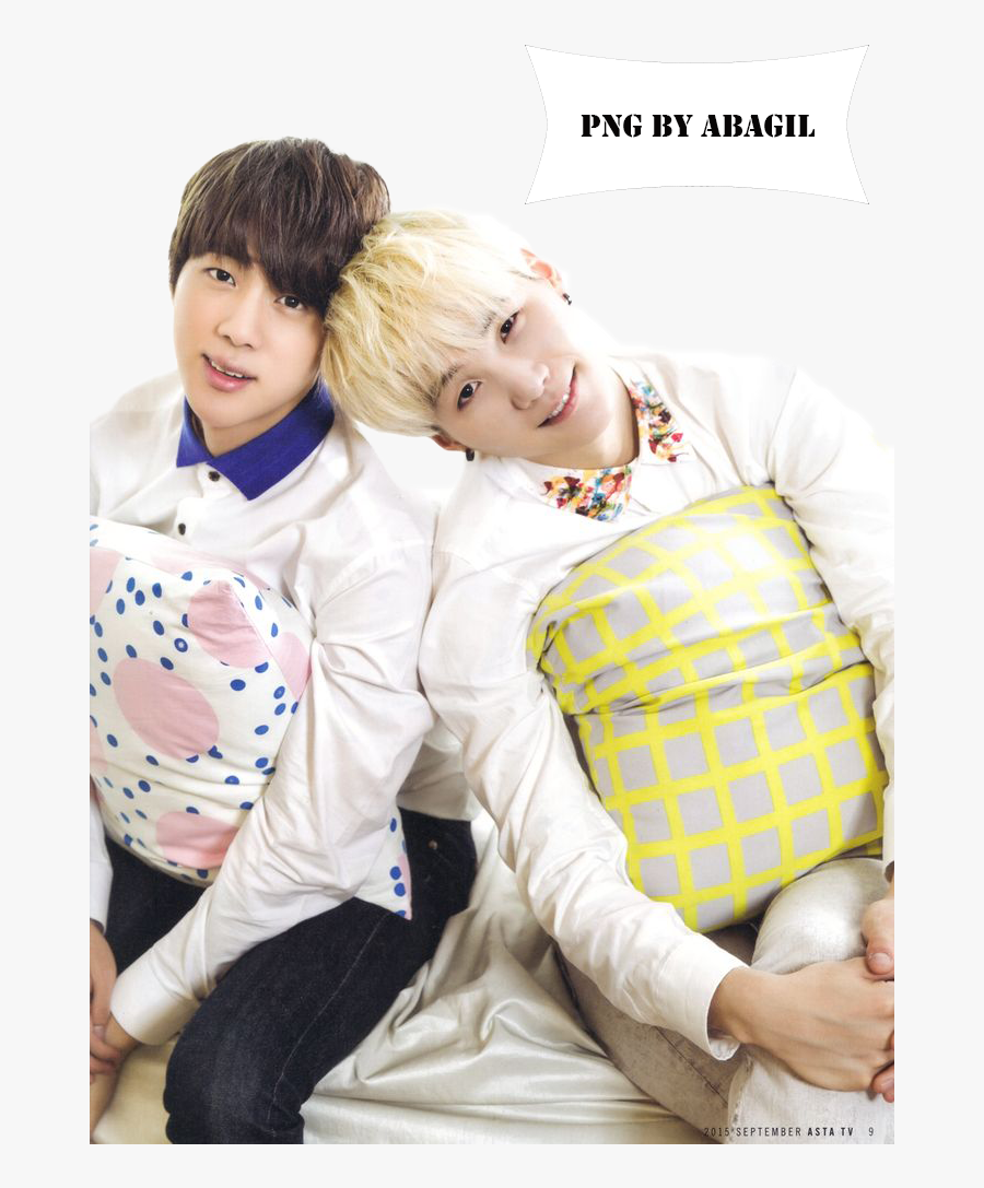 Bts Suga X Jin Clipart Suga Bts K-pop - Bts Suga X Jin, Transparent Clipart