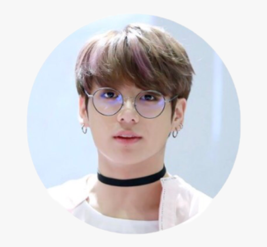Love Bts Eyewear Fake Jungkook Glasses - Jungkook With Glasses, Transparent Clipart