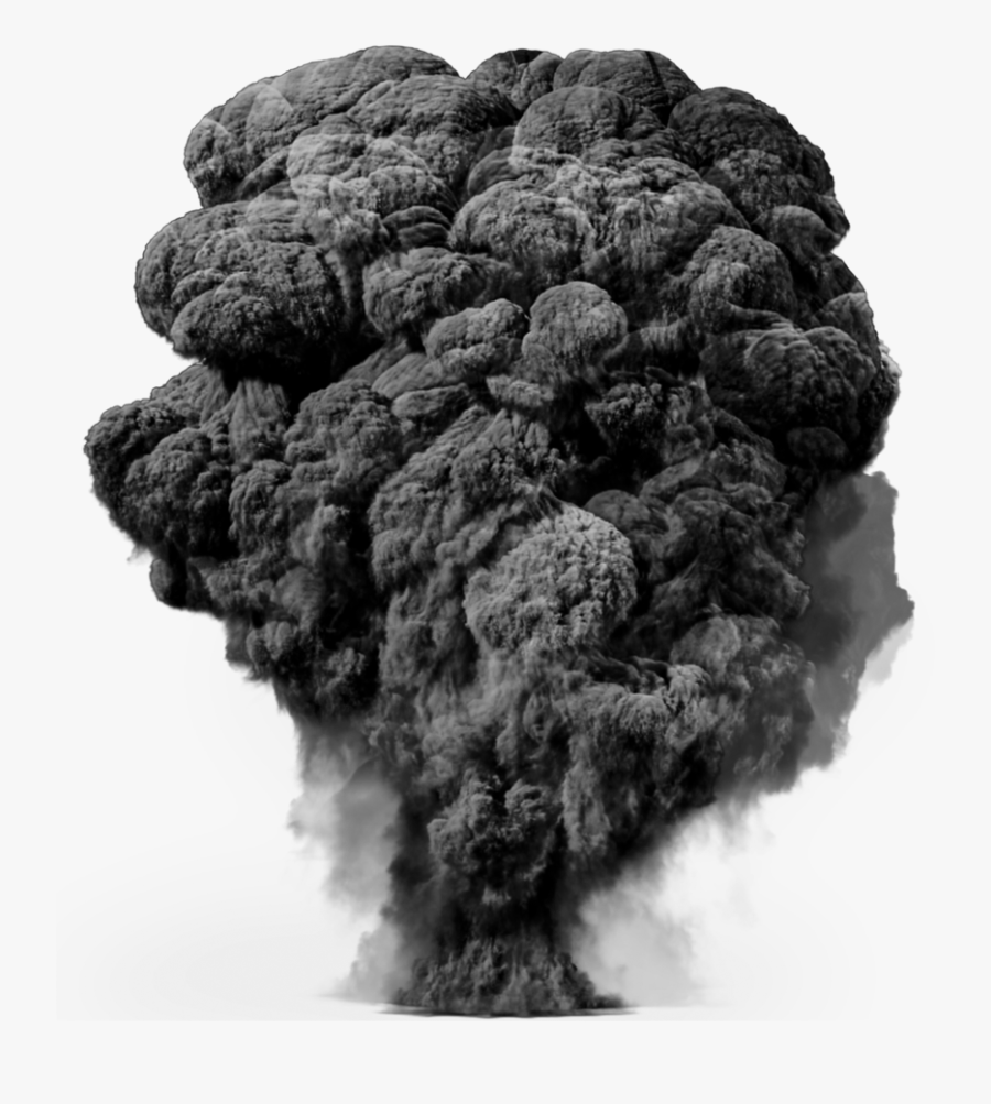 #smoke #black #explosion #4asno4i
#ftestickers #дым - Mushroom Cloud No Background, Transparent Clipart
