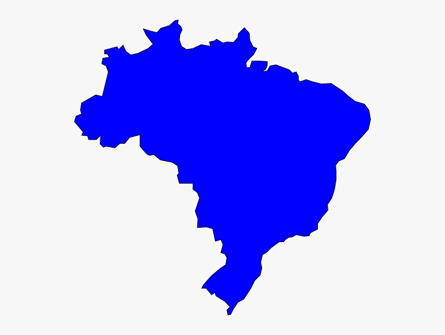 Brazil Silhouette, Transparent Clipart