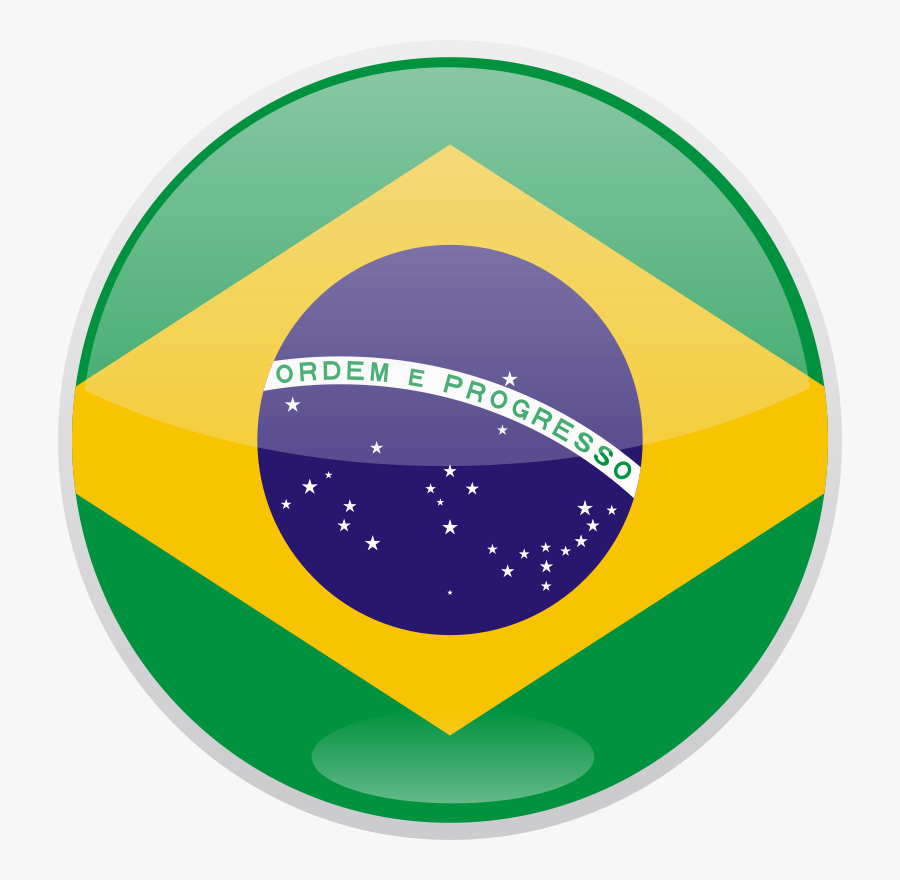 Flag Of Brazil, Transparent Clipart