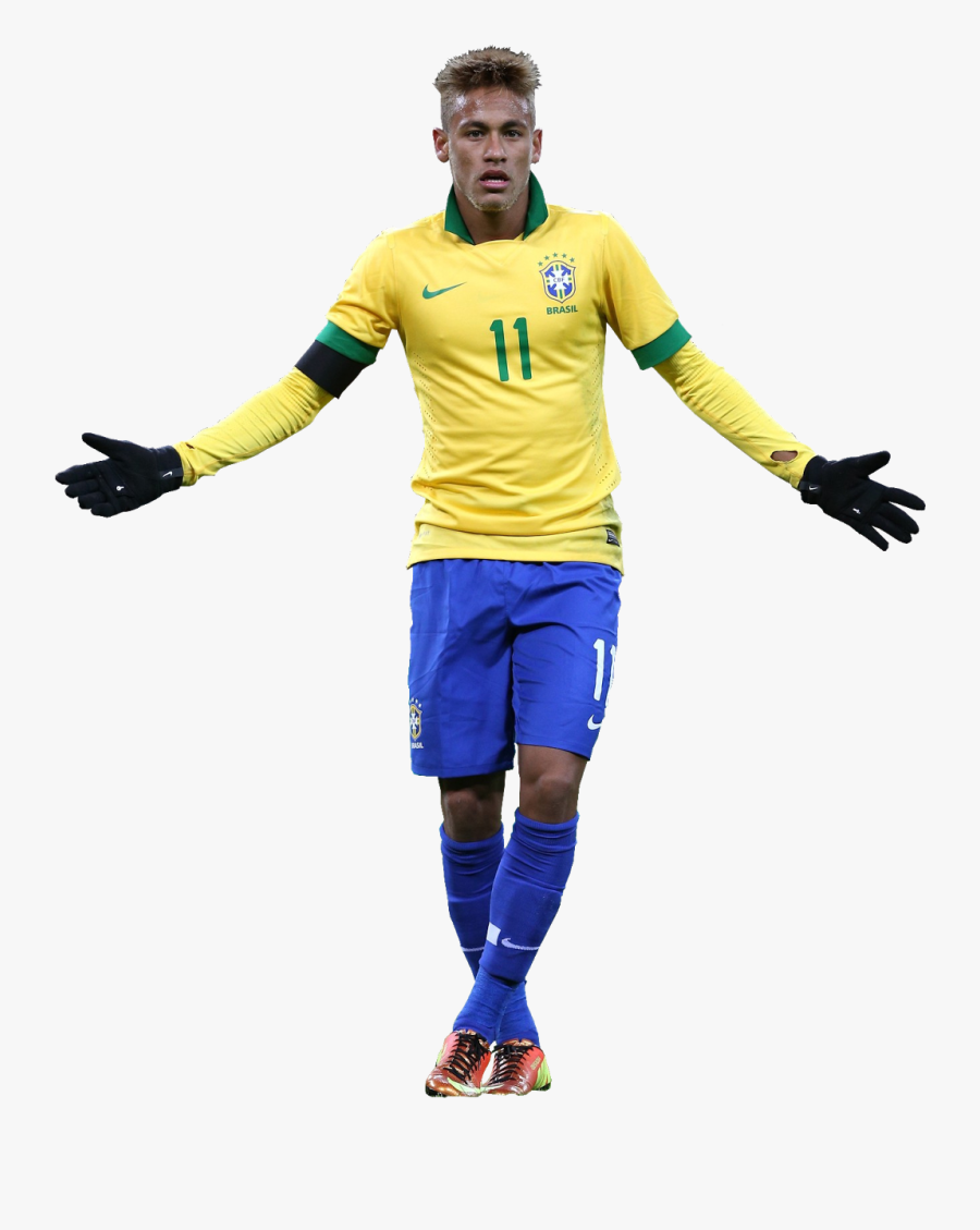 Neymar 11 Brazil Png Team Football, Transparent Clipart