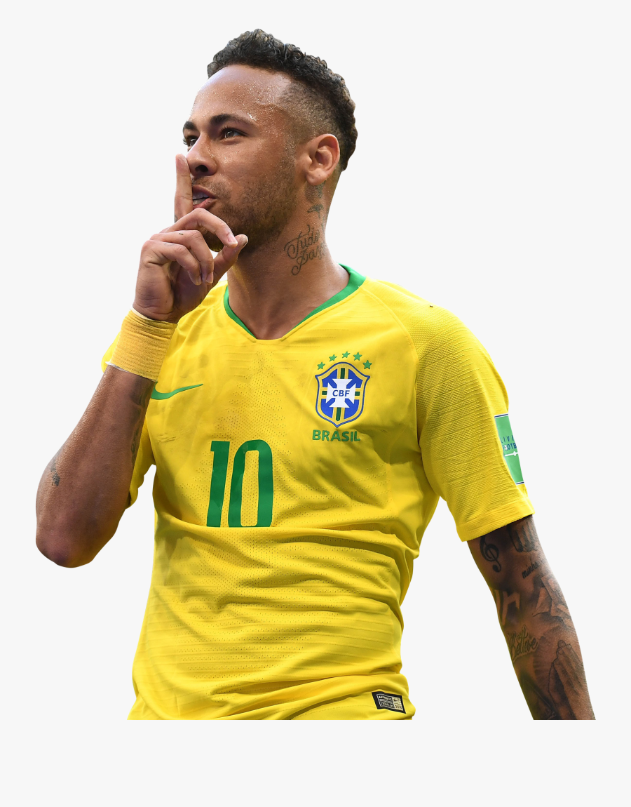 Neymar Brazil Png 2018 Clipart Image - Neymar Brazil 2019 Png, Transparent Clipart