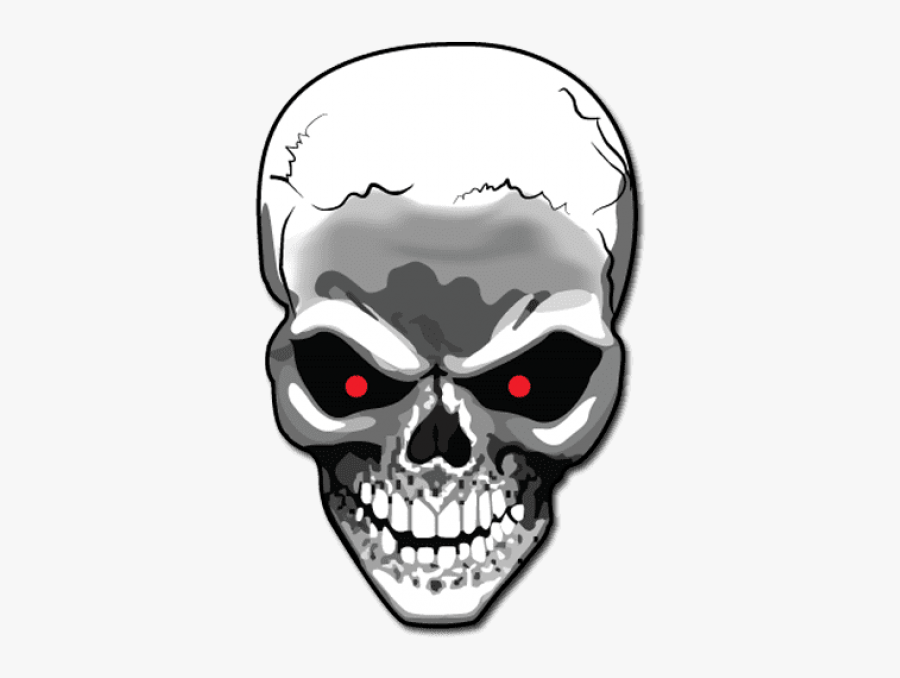 Skull Png, Transparent Clipart