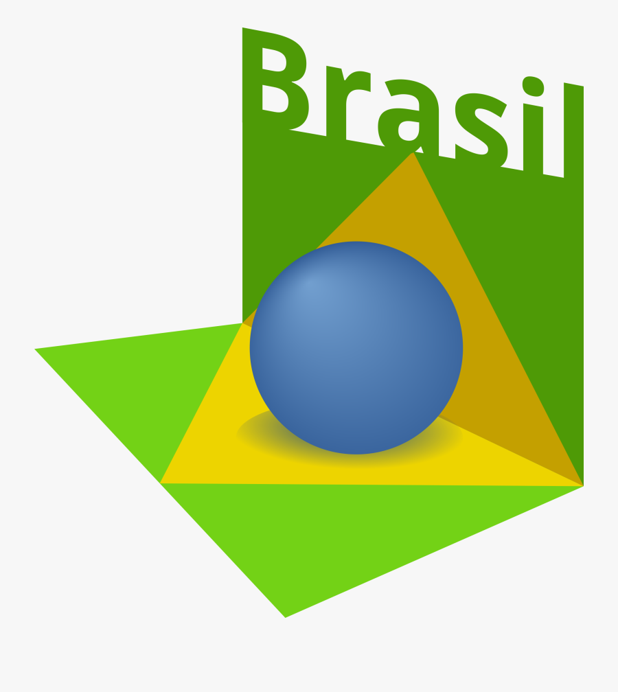 Brazil Flag Art 3d - Vetor Bandeira Do Brasil Png, Transparent Clipart