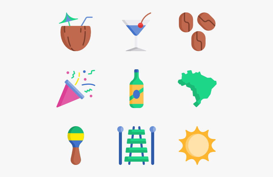 45 Brazil Icon Packs - Icon Brazil Draws, Transparent Clipart