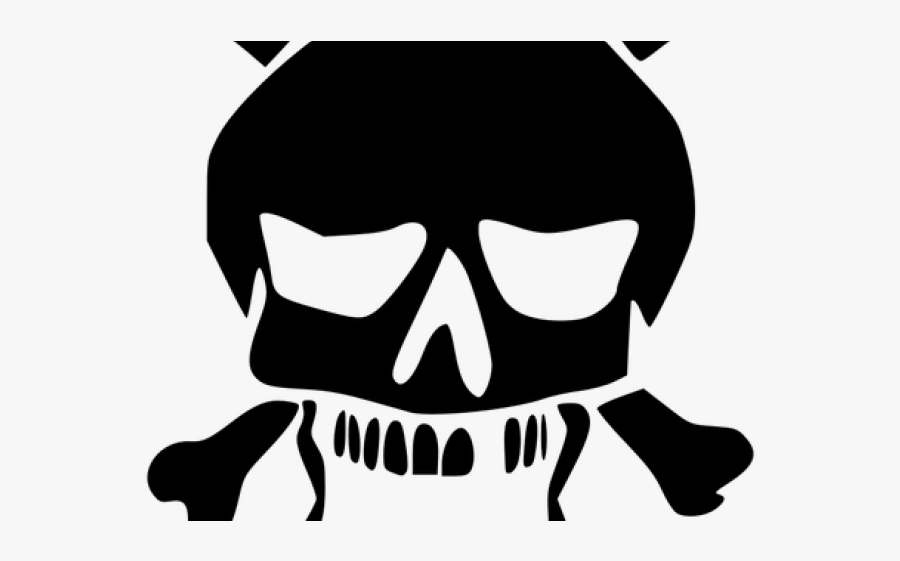 Broken Skull Cliparts - Horror Clipart Png, Transparent Clipart