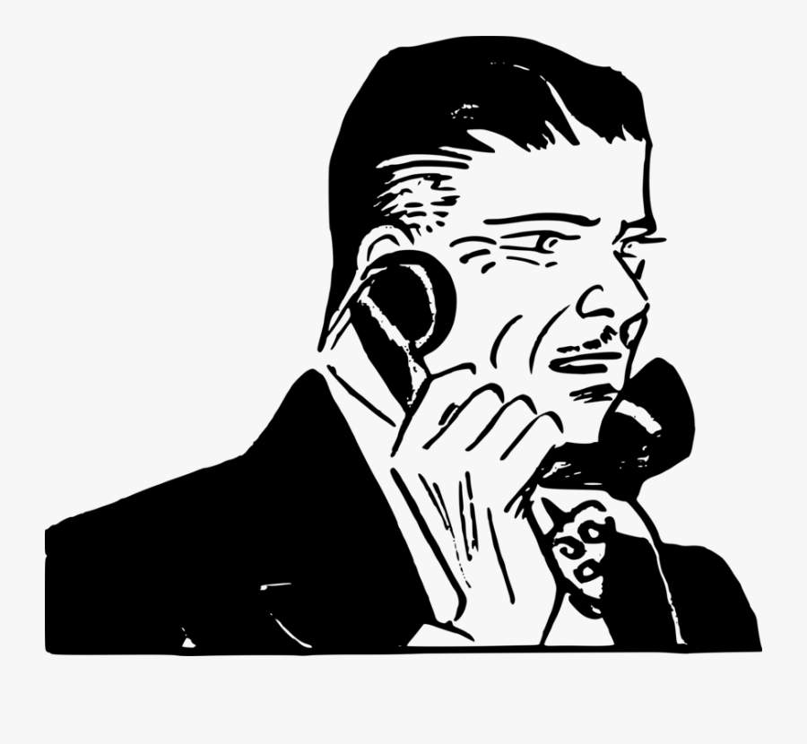 Art,monochrome Photography,facial Hair - Illustration, Transparent Clipart