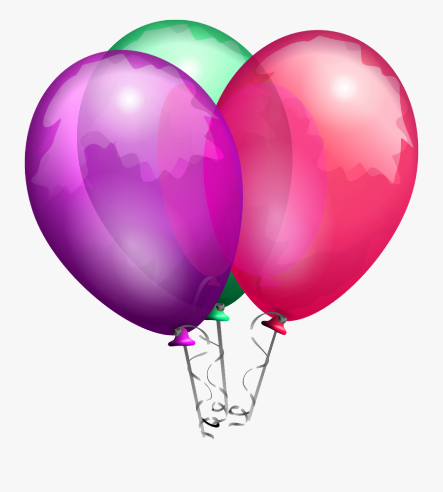 Balloon Clipart - Birthday Balloons Png Transparent, Transparent Clipart