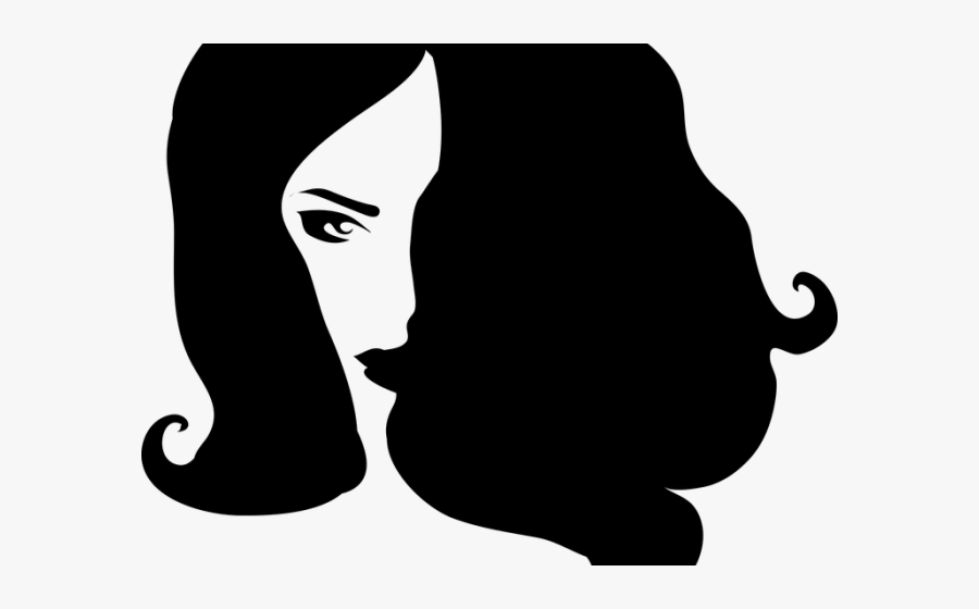 Transparent Hair Clipart Transparent - Kadın Erkek Sticker, Transparent Clipart