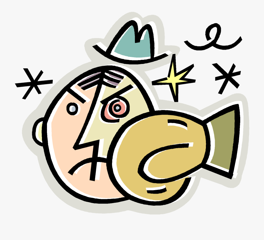 Hit Verb, Transparent Clipart