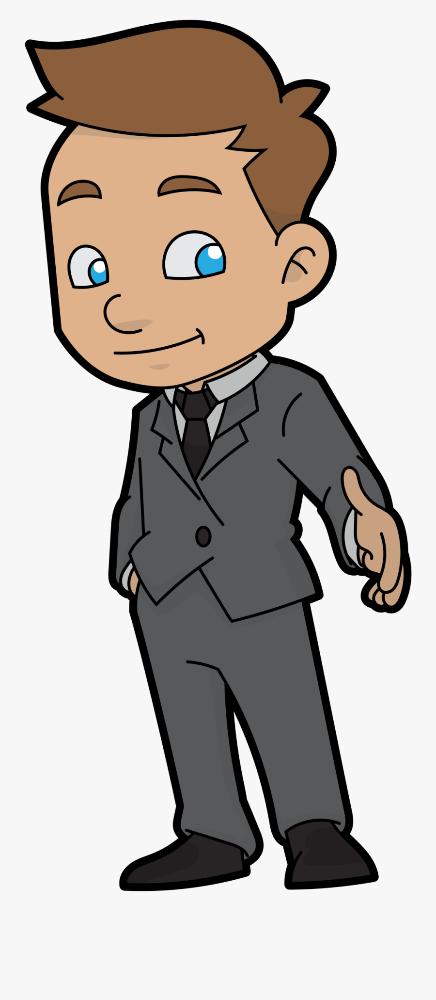 Boy Cartoon Png File, Transparent Clipart