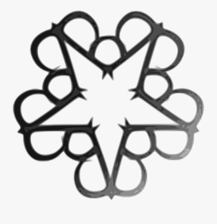 Fileblack Veil Brides Star Logo - Logo Drawing Black Veil Brides, Transparent Clipart