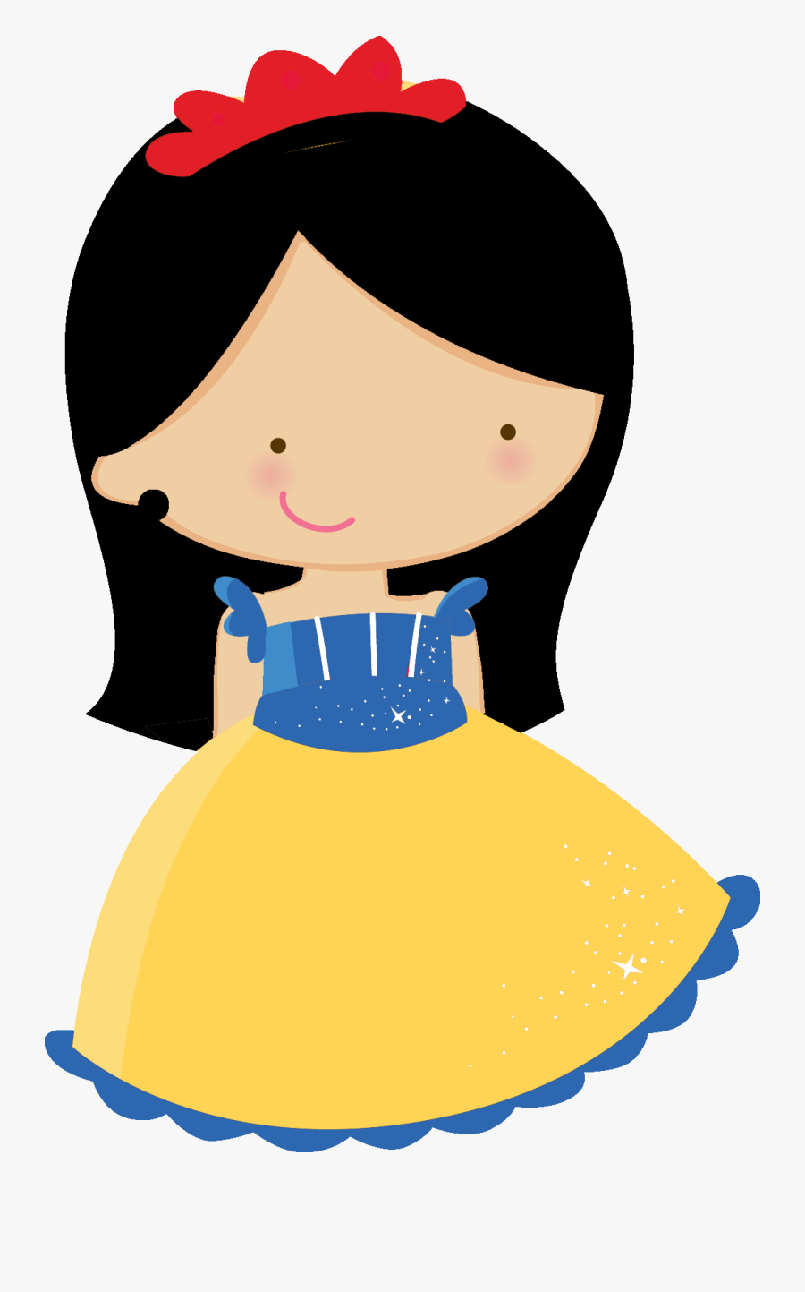 Branca De Neve Cute Png, Transparent Clipart