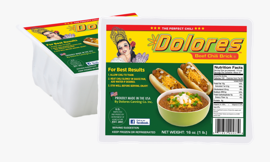 Transparent Bowl Of Chili Png - Dolores Chili Brick, Transparent Clipart