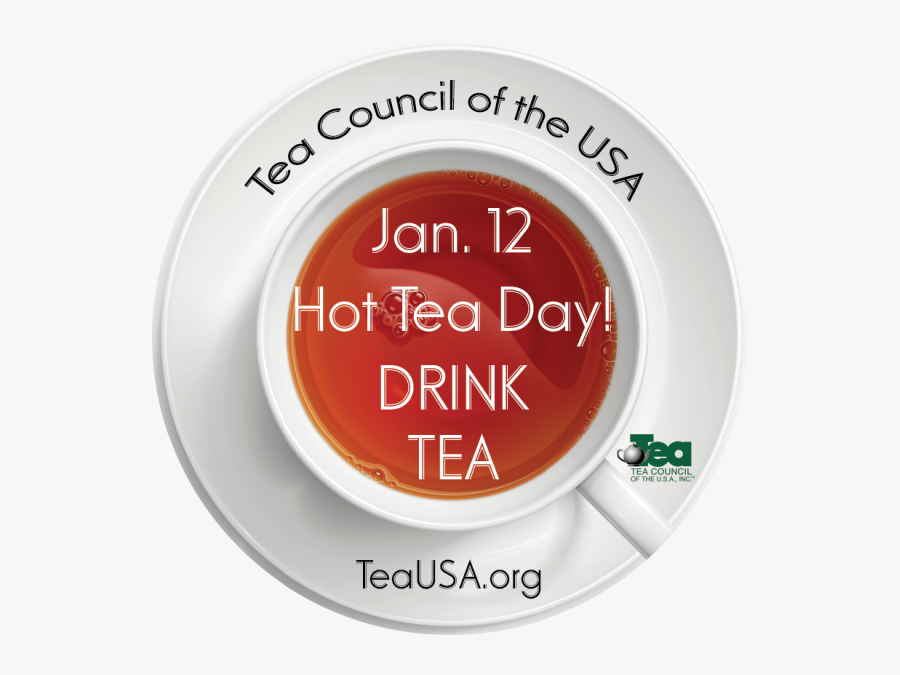 National Hot Tea Day Is January 12th - Circle, Transparent Clipart