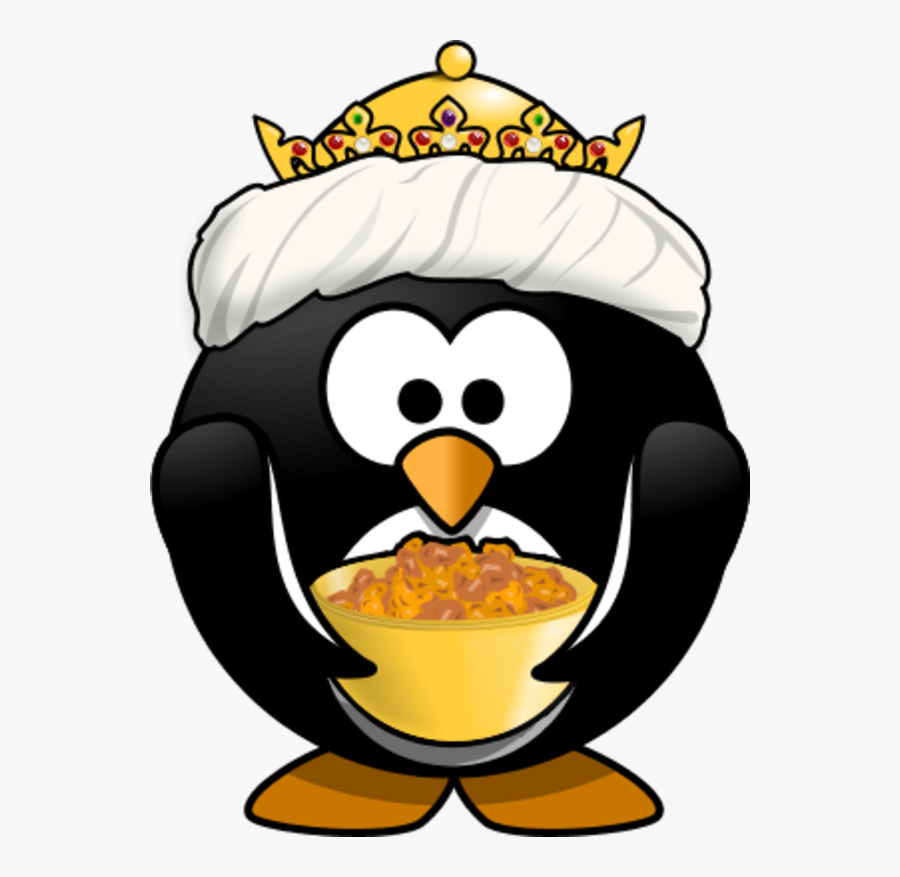Clip Art Royalty Free Huge - Cartoon King Penguin, Transparent Clipart