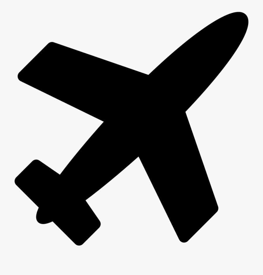 Transparent Banner Shape Clipart - Airplane Shape For Powerpoint, Transparent Clipart