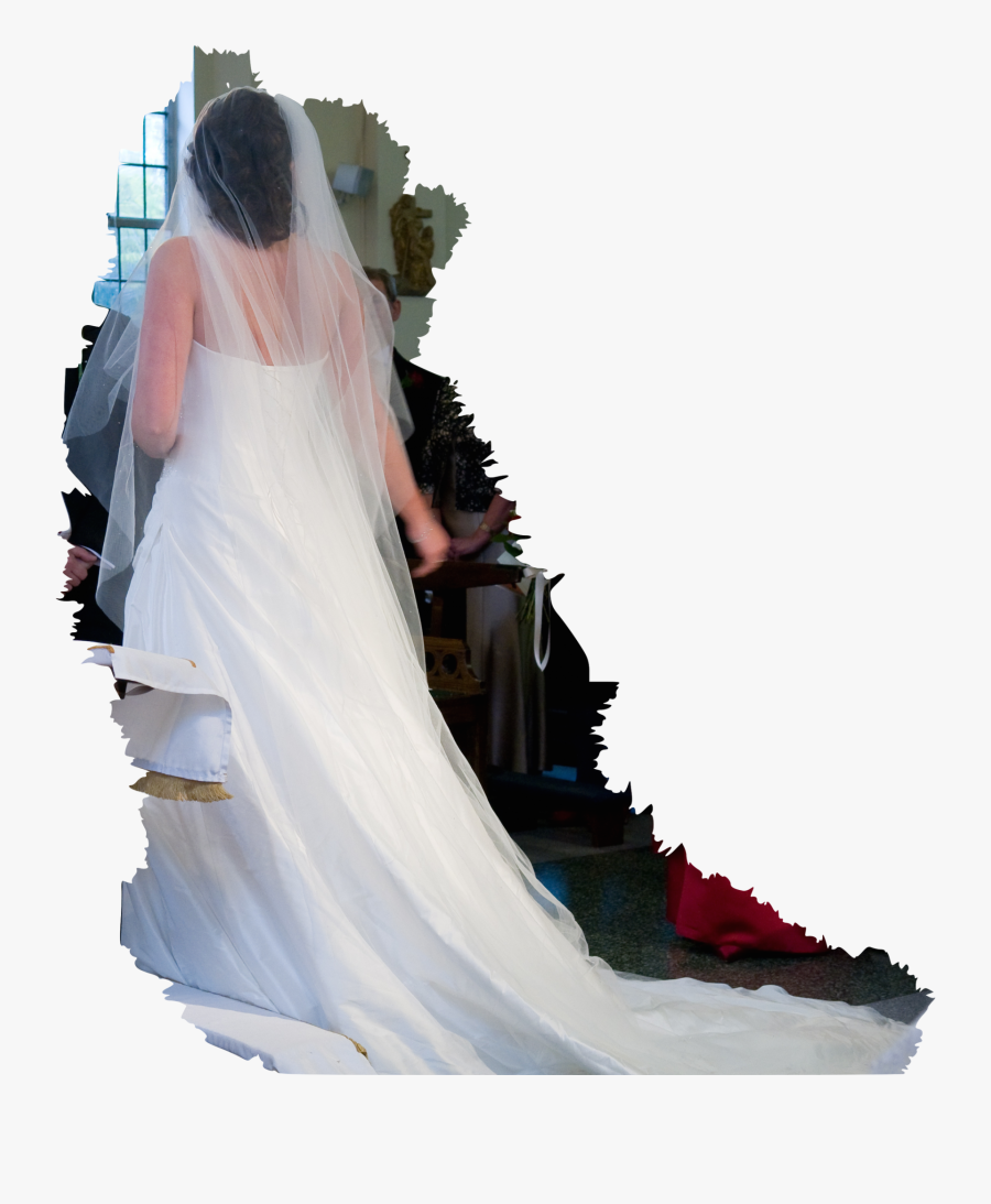 Transparent Wedding Veil Png - Bride, Transparent Clipart
