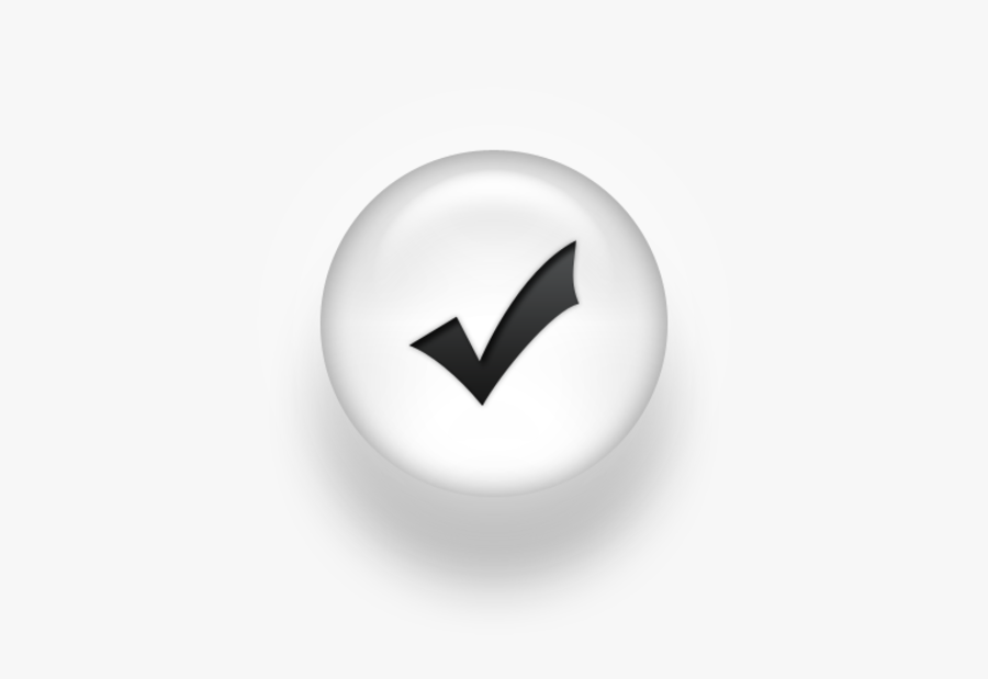 Check Mark Small Icon, Transparent Clipart