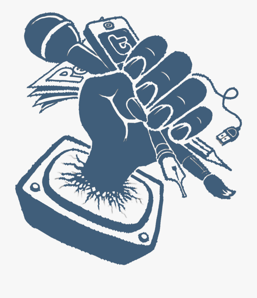 Alt Med - Alternative Media Cartoon, Transparent Clipart