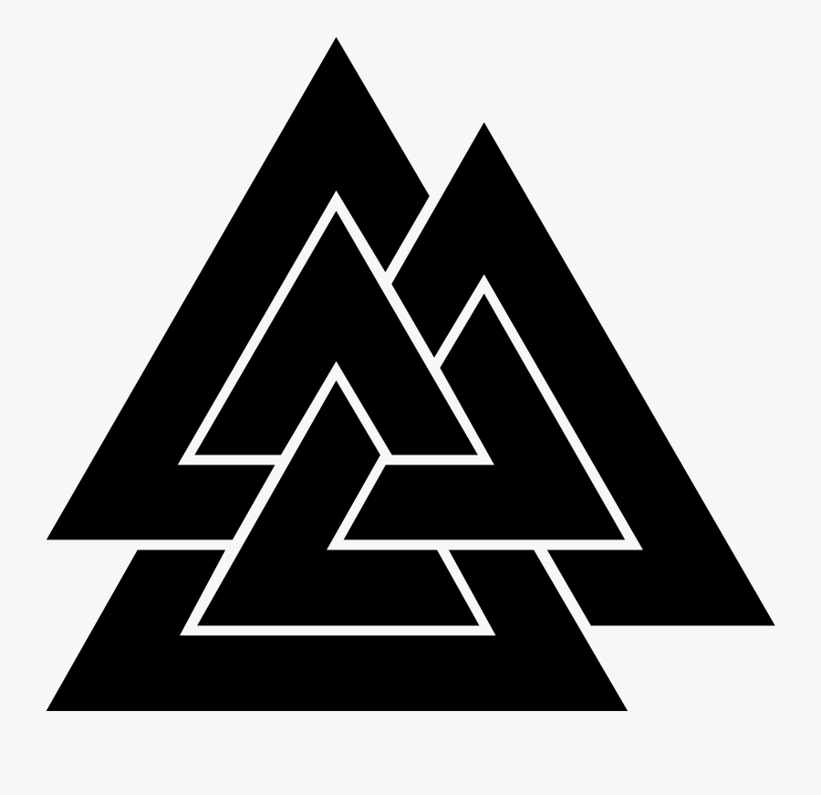 Clip Art Simbolos Vikings - Odin Symbol, Transparent Clipart