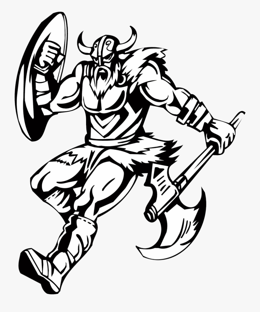 58409 - Vikings Clipart Black And White, Transparent Clipart