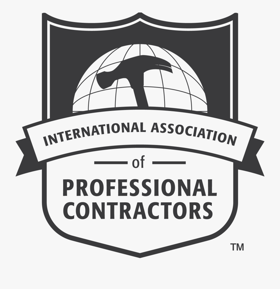 Transparent Construction Tools Clipart Black And White - Contractor Association, Transparent Clipart