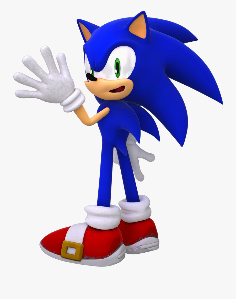 Goodbye Clipart Fairwell - Back Of Sonic The Hedgehog, Transparent Clipart